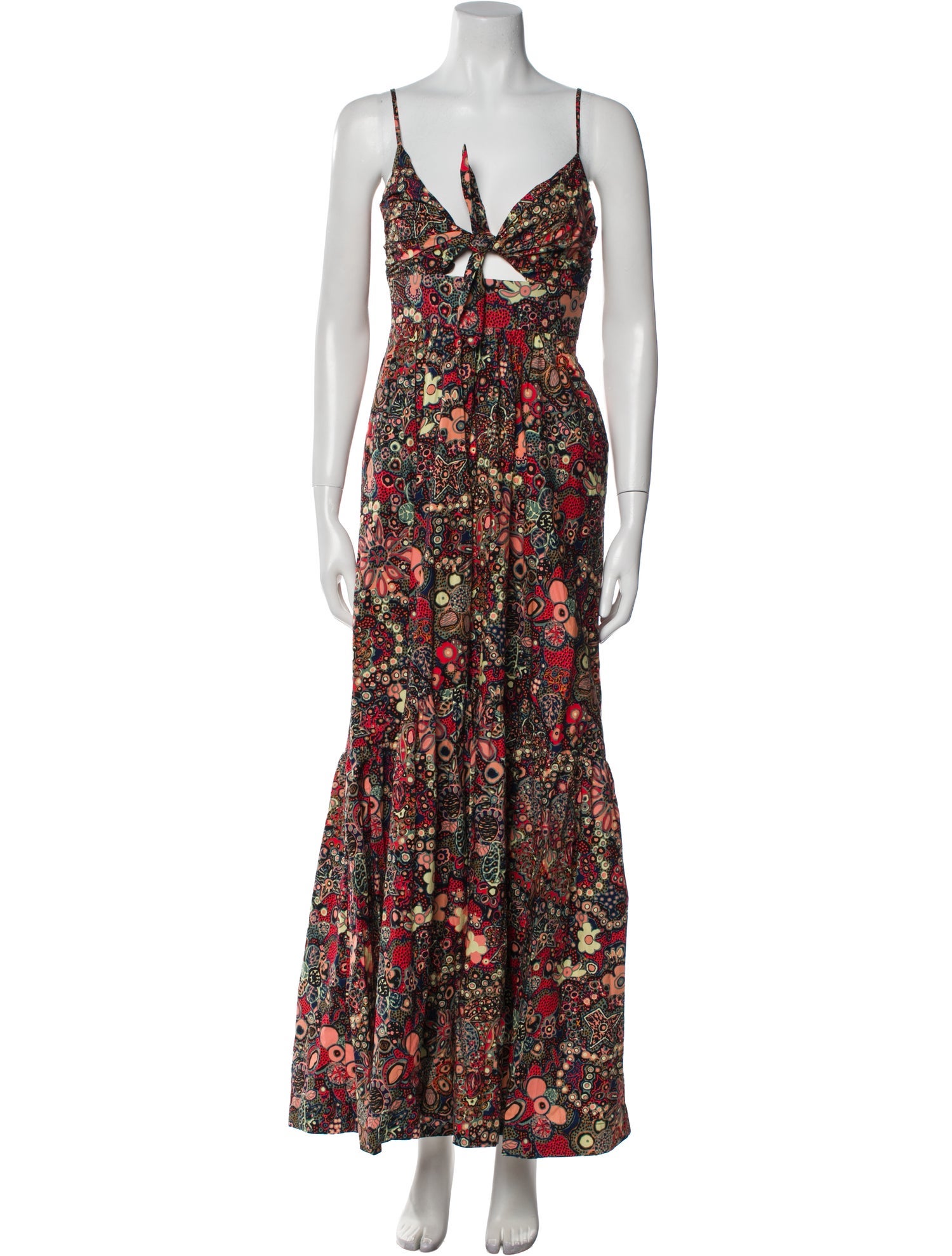 A.L.C. Floral Print Long Dress