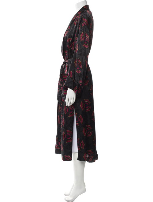 A.L.C. Silk Printed Robe