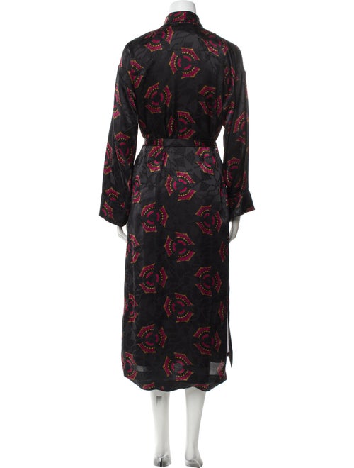 A.L.C. Silk Printed Robe