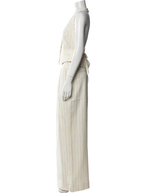 A.L.C. Striped Pleated Accents Pant Set