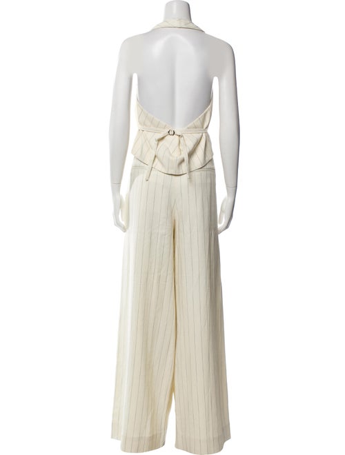 A.L.C. Striped Pleated Accents Pant Set