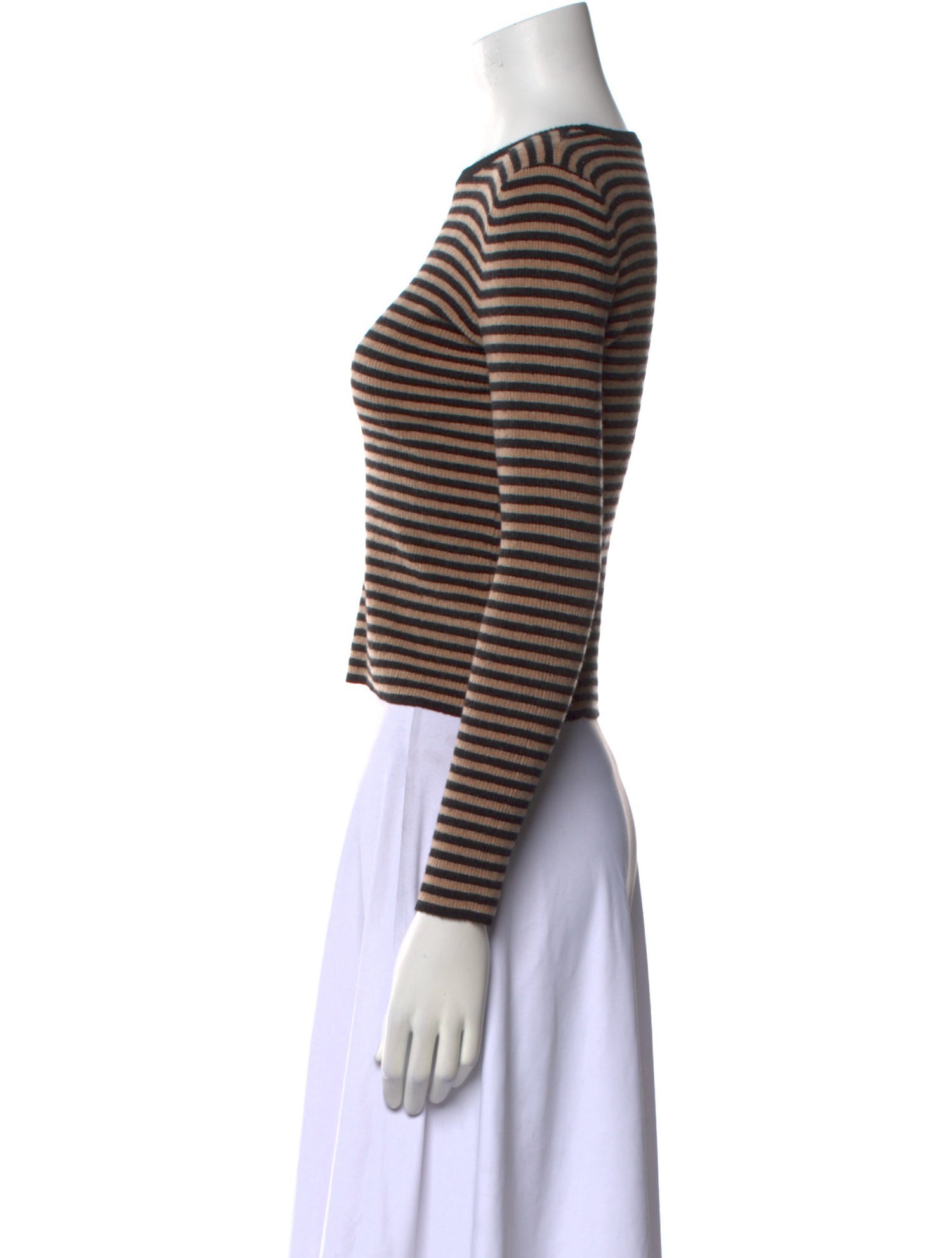 A.L.C. Merino Wool Striped Sweater