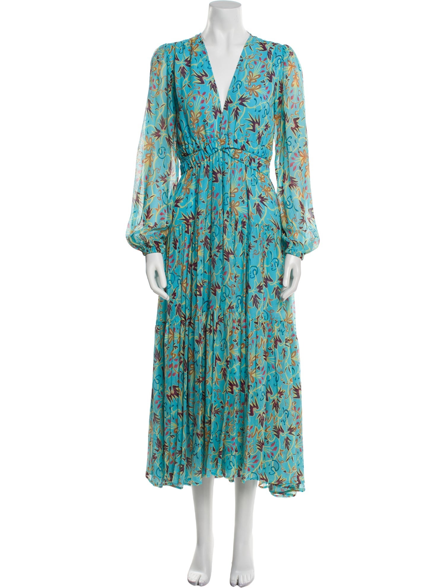 A.L.C. Silk Long Dress