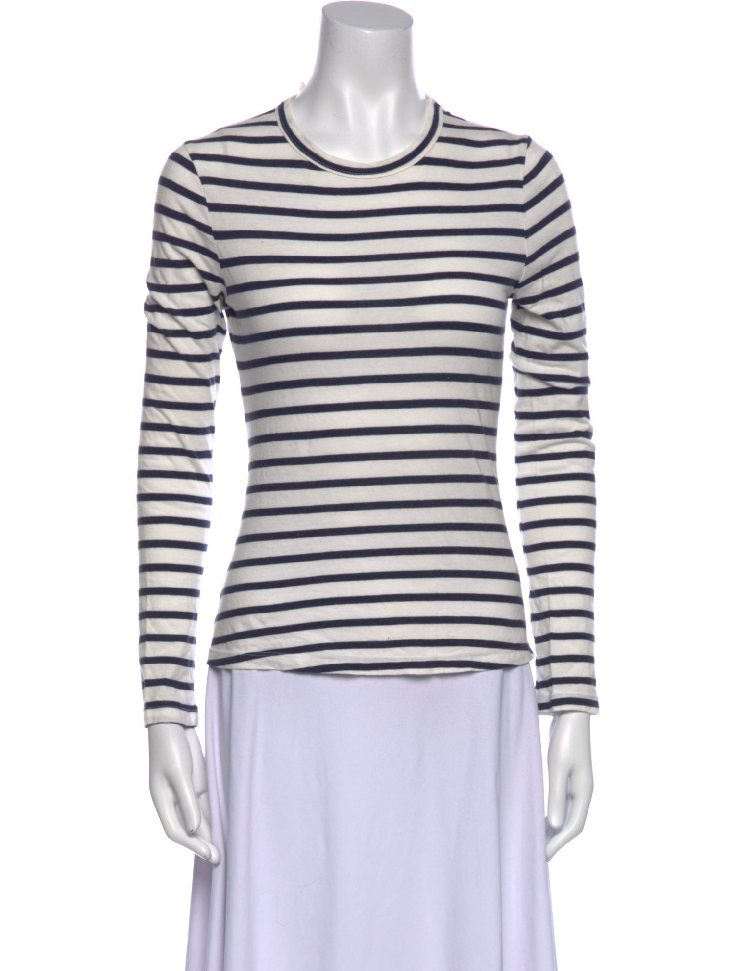 A.L.C. Striped Crew Neck T-Shirt