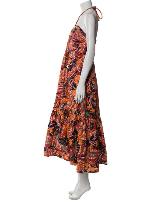 A.L.C. Printed Midi Length Dress
