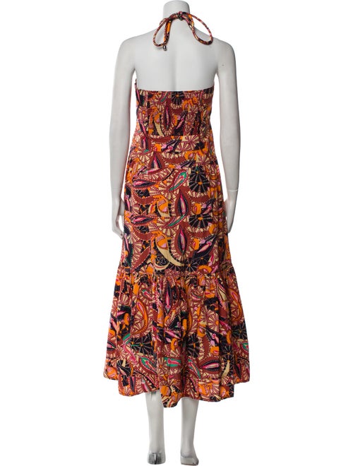 A.L.C. Printed Midi Length Dress