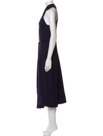 A.L.C. Halterneck Midi Length Dress