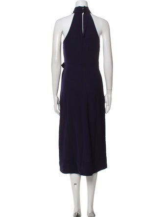 A.L.C. Halterneck Midi Length Dress