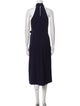 A.L.C. Halterneck Midi Length Dress