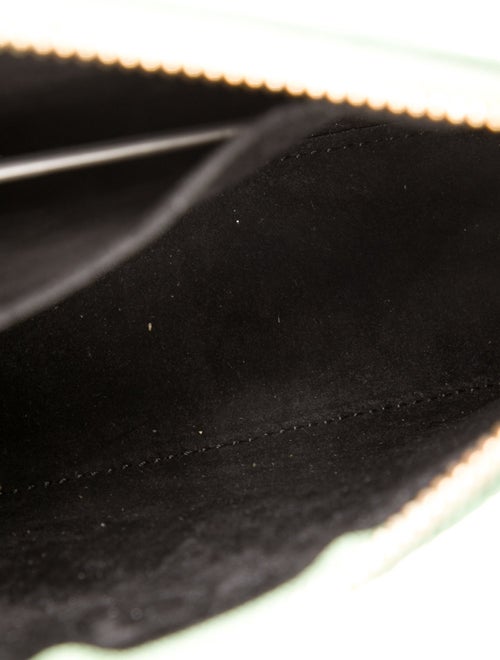 A.L.C. Embossed Leather Clutch