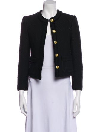 A.L.C. Wool Tweed Pattern Jacket