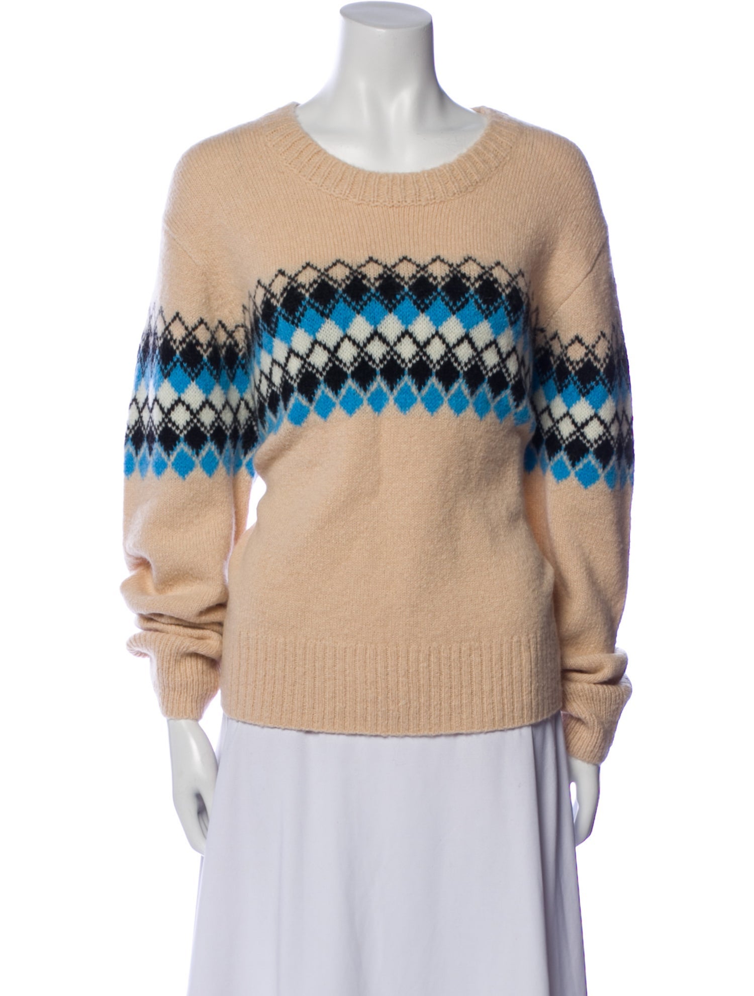 A.L.C. Printed Crew Neck Sweater w/ Tags