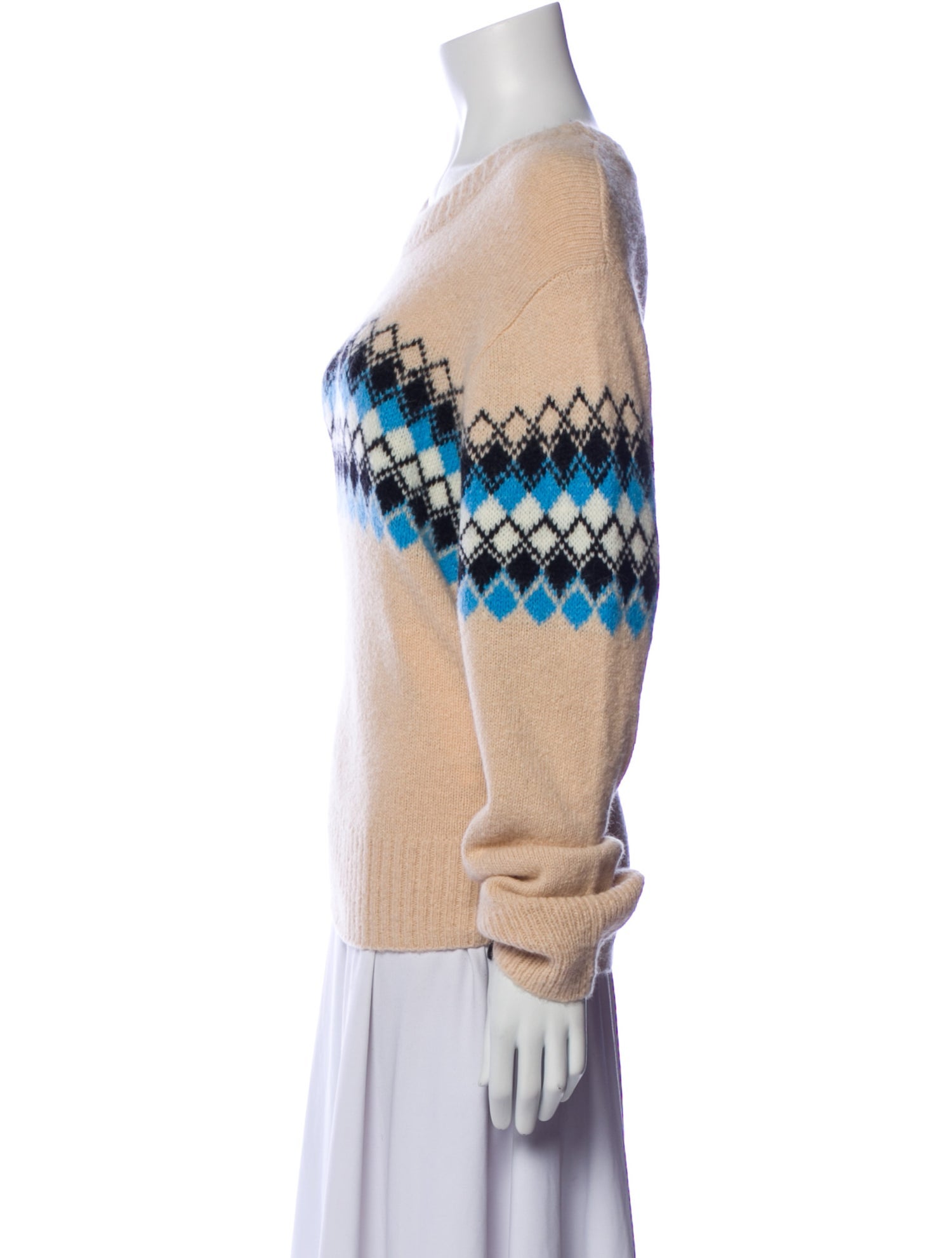 A.L.C. Printed Crew Neck Sweater w/ Tags