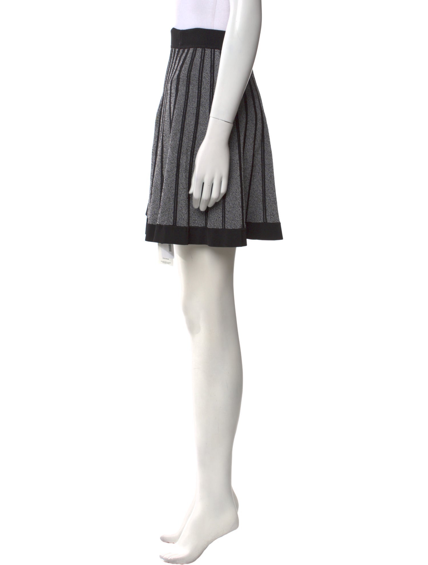 A.L.C. Colorblock Pattern Mini Skirt