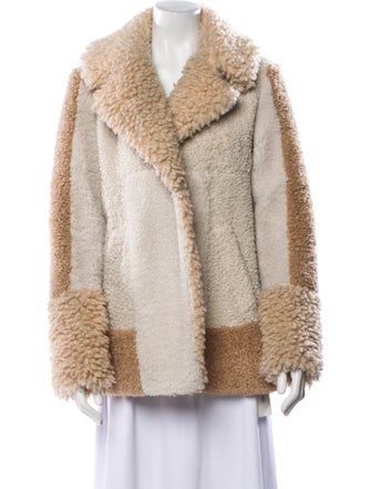 A.L.C. Patterned Faux Fur Jacket