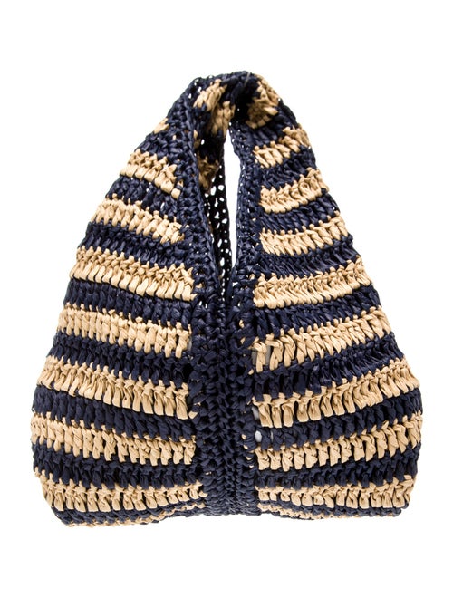 A.L.C. Raffia Top Handle Bag