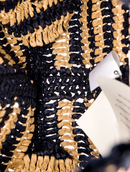 A.L.C. Raffia Top Handle Bag