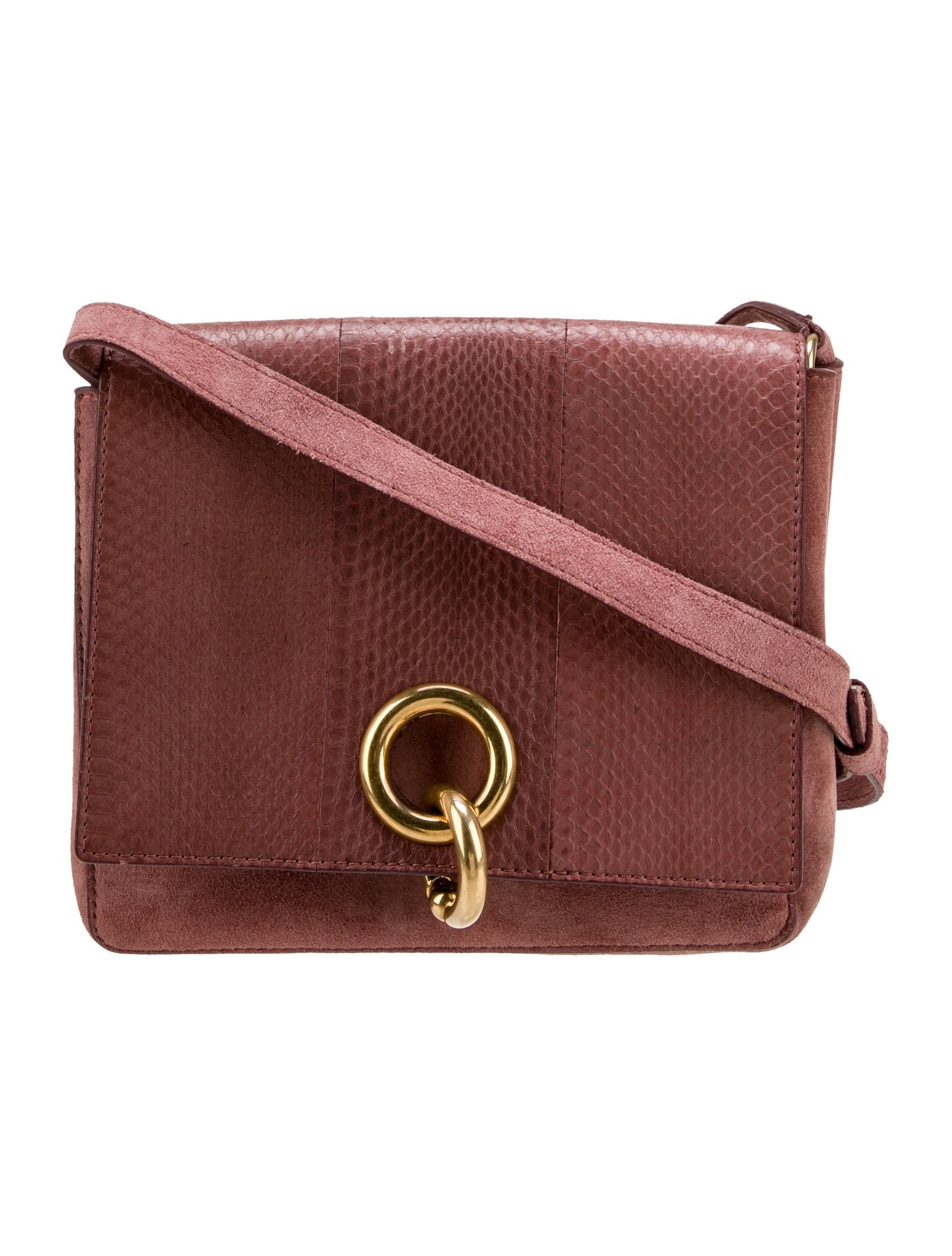 A.L.C. Suede Messenger Bag