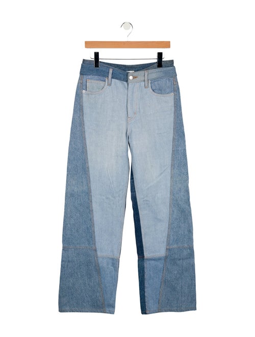A.L.C. High-Rise Wide Leg Jeans