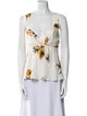 A.L.C. Silk Floral Print Blouse