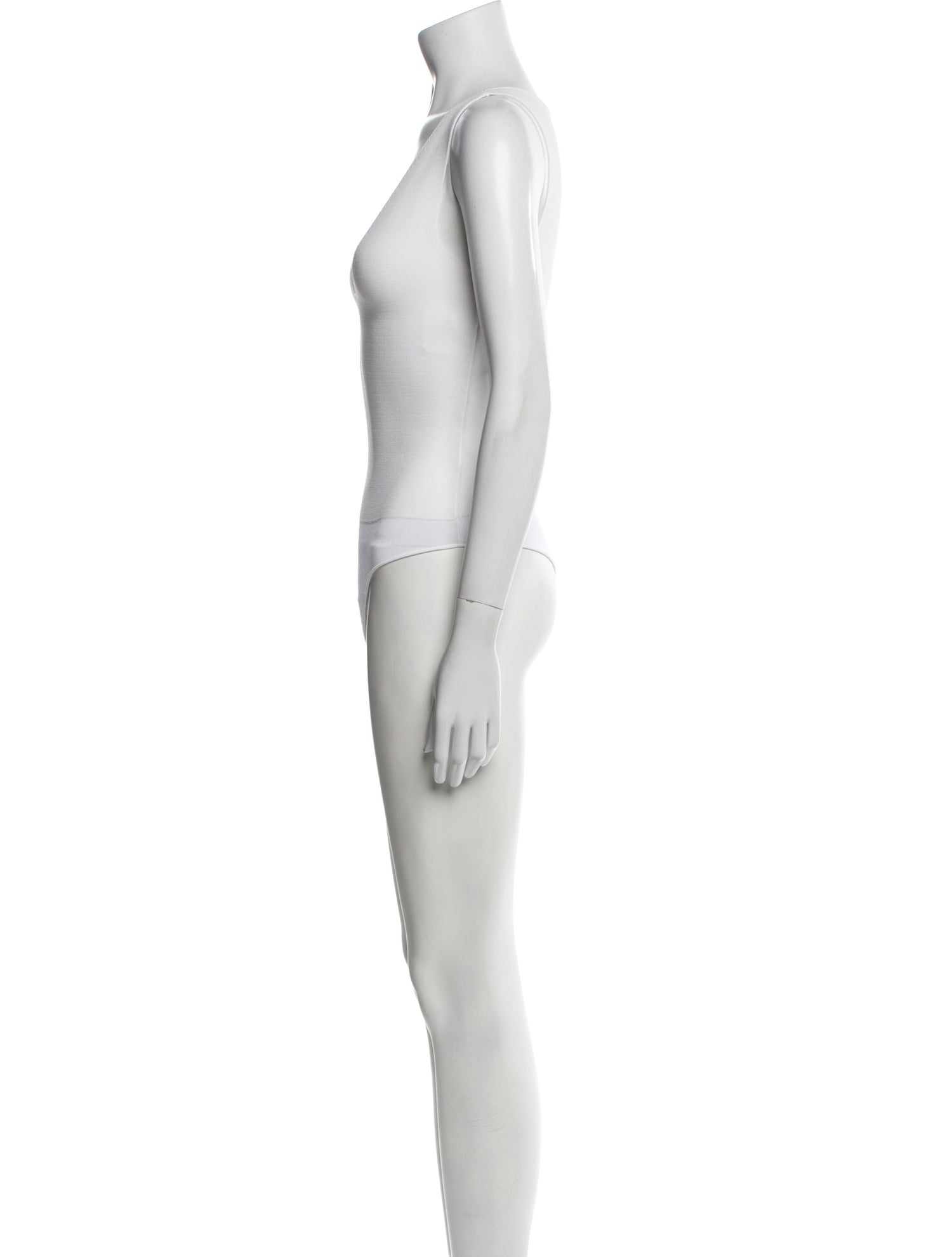 A.L.C. Square Neckline Sleeveless Bodysuit