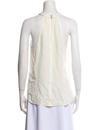 A.L.C. Silk Crew Neck Blouse