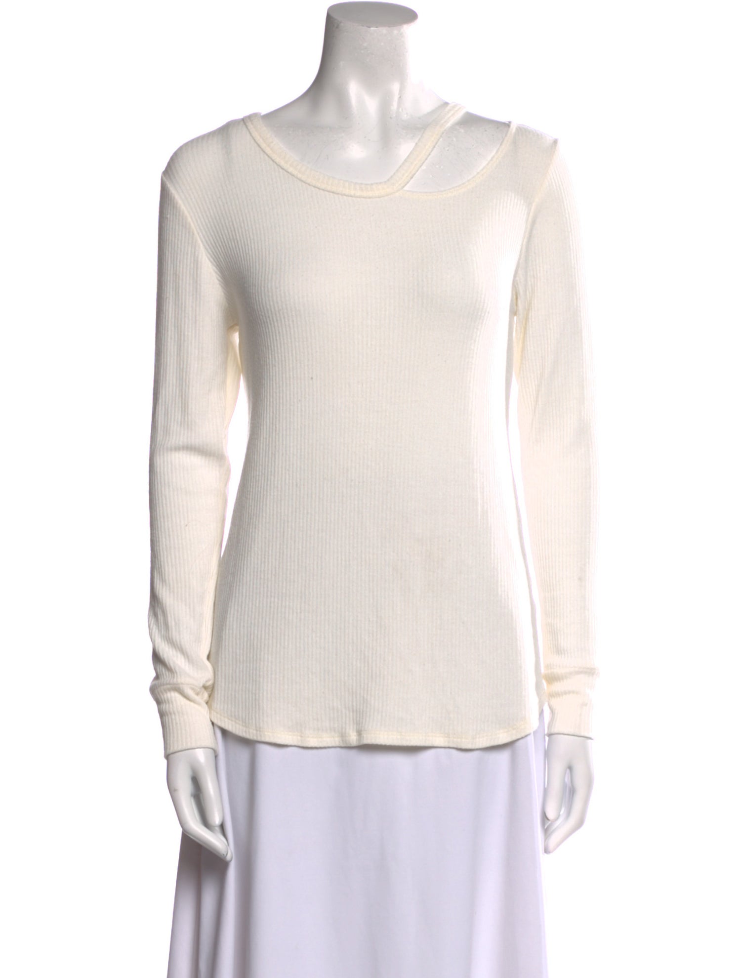 A.L.C. Scoop Neck Long Sleeve Top