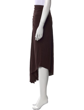 A.L.C. Pleated Accents Midi Length Skirt