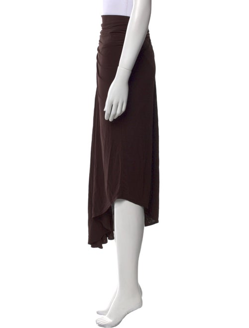 A.L.C. Pleated Accents Midi Length Skirt