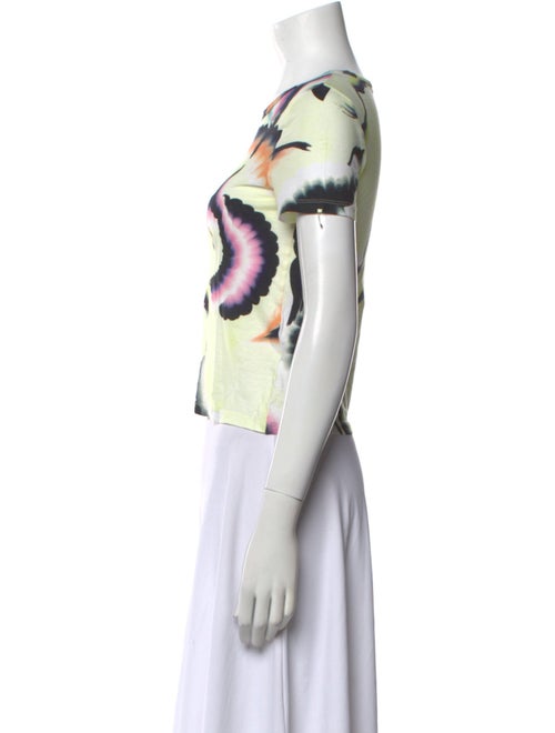 A.L.C. Printed Scoop Neck T-Shirt