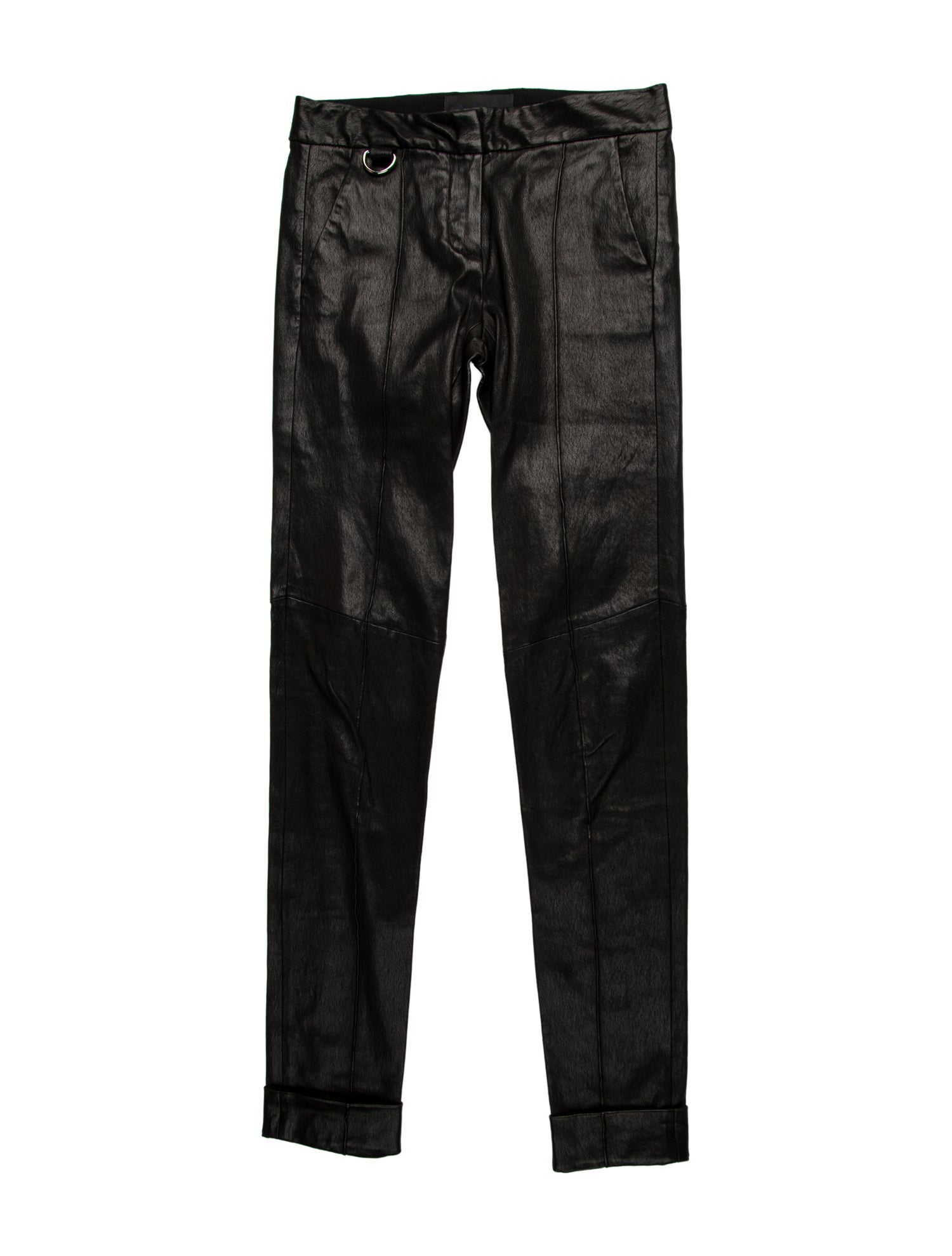 A.L.C. Leather Skinny Leg Pants