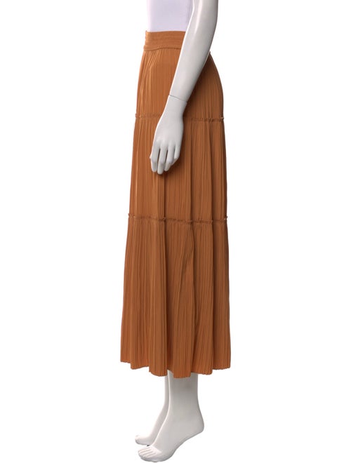 A.L.C. Raw-Edge Trim Midi Length Skirt