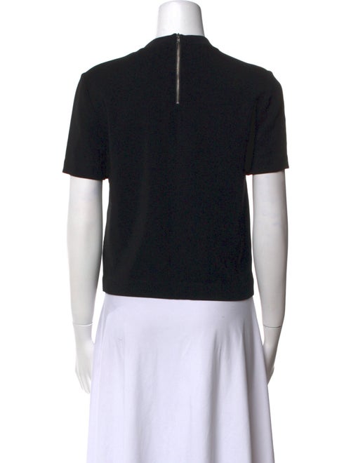 A.L.C. Silk Paisley Print Crop Top