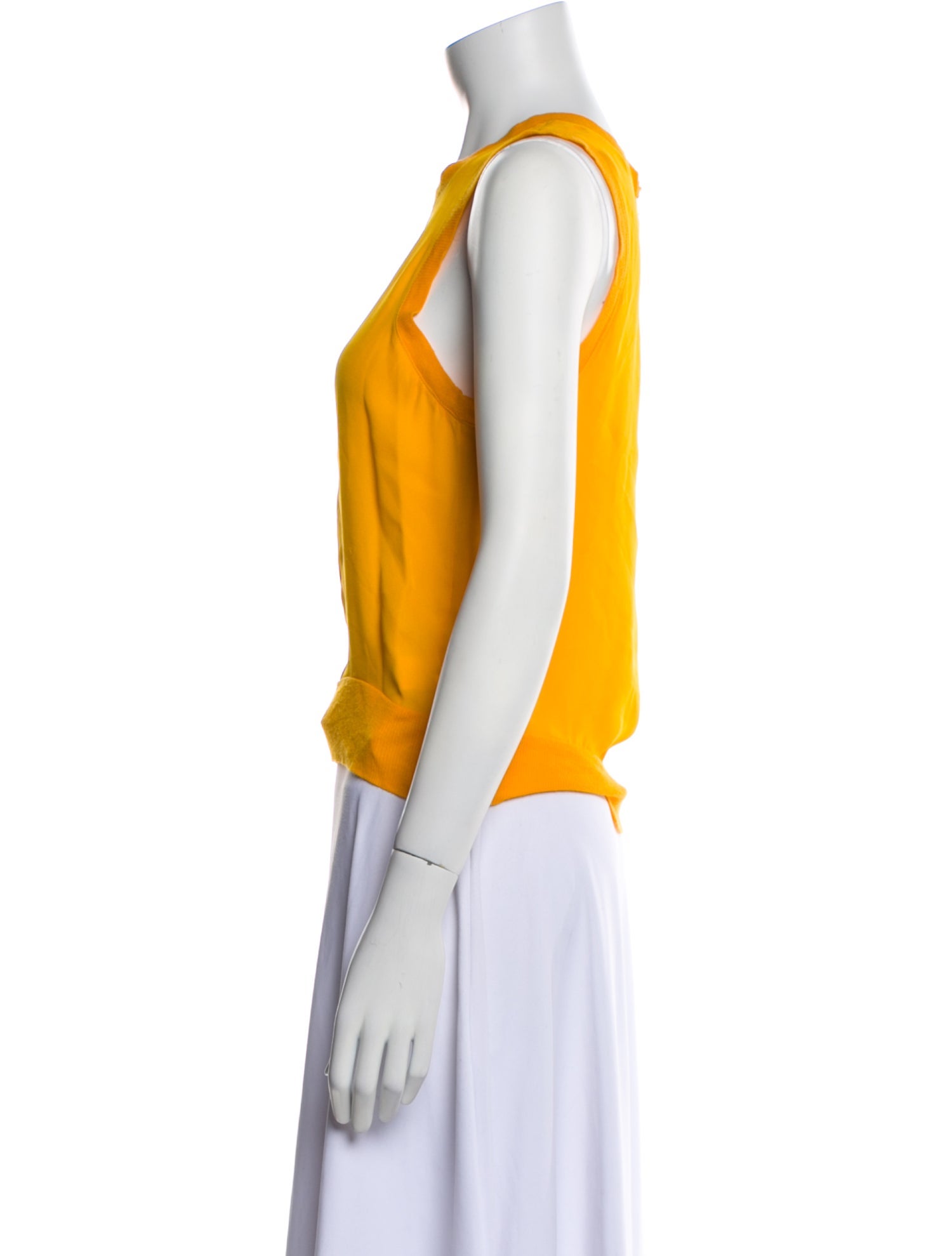 A.L.C. Silk Crew Neck Top