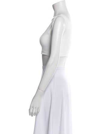 A.L.C. Square Neckline Sleeveless Crop Top