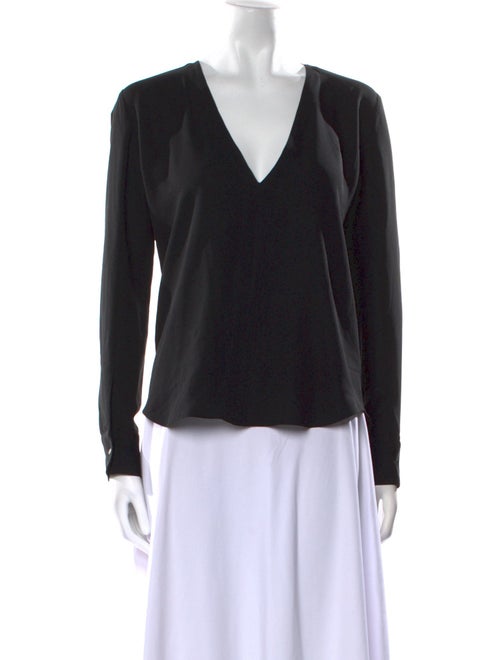 A.L.C. Silk V-Neck Top