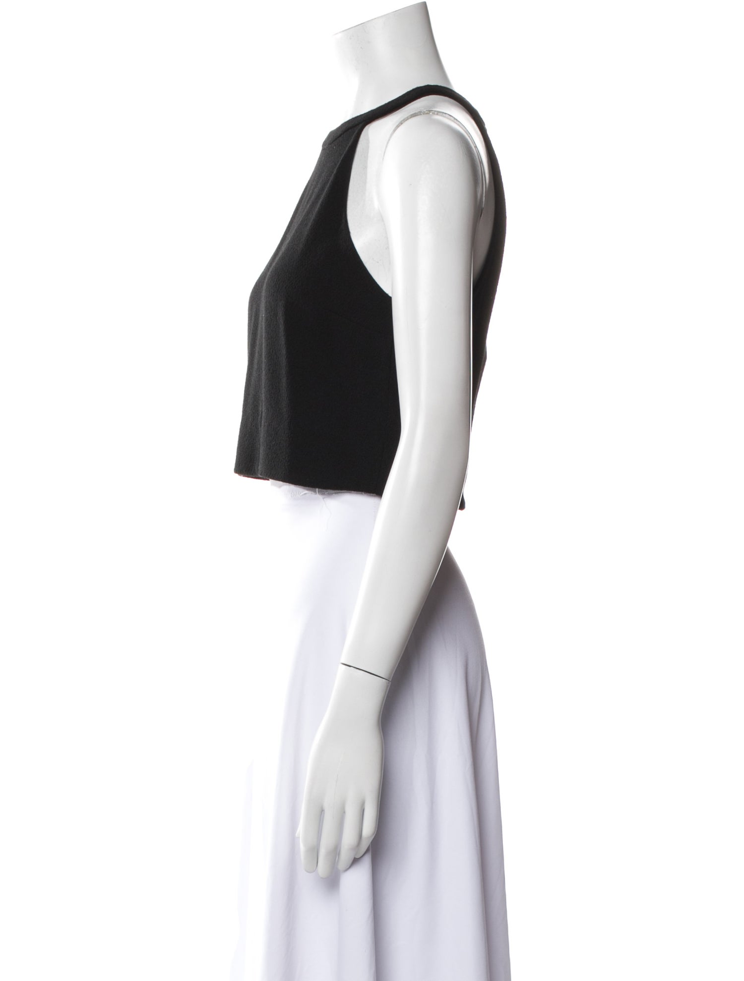 A.L.C. Halterneck Sleeveless Crop Top