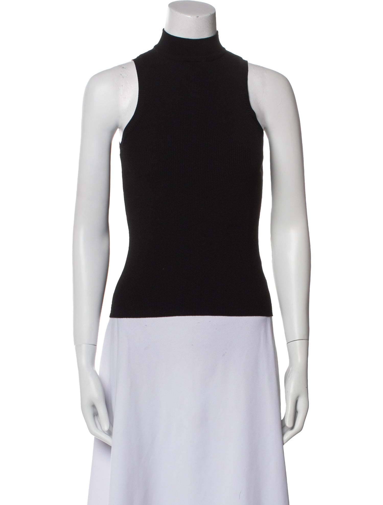 A.L.C. Mock Neck Sleeveless Top