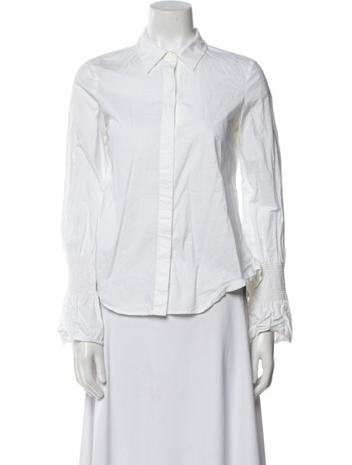A.L.C. Long Sleeve Button-Up Top