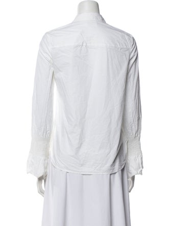 A.L.C. Long Sleeve Button-Up Top