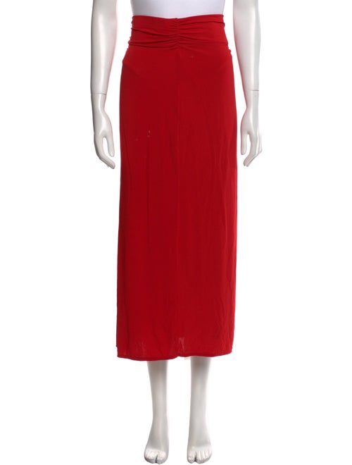A.L.C. Pleated Accents Midi Length Skirt