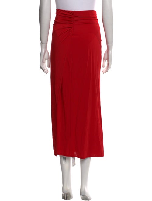 A.L.C. Pleated Accents Midi Length Skirt