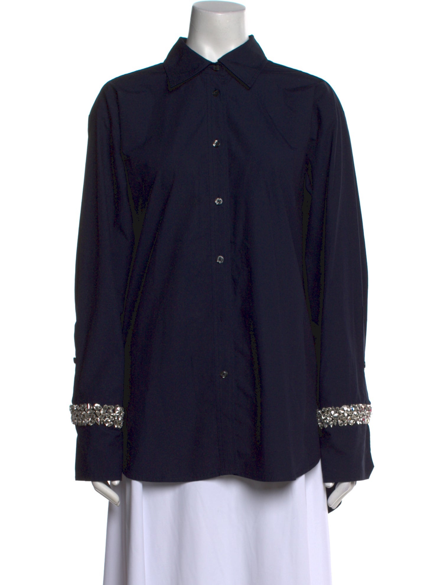 A.L.C. Long Sleeve Button-Up Top