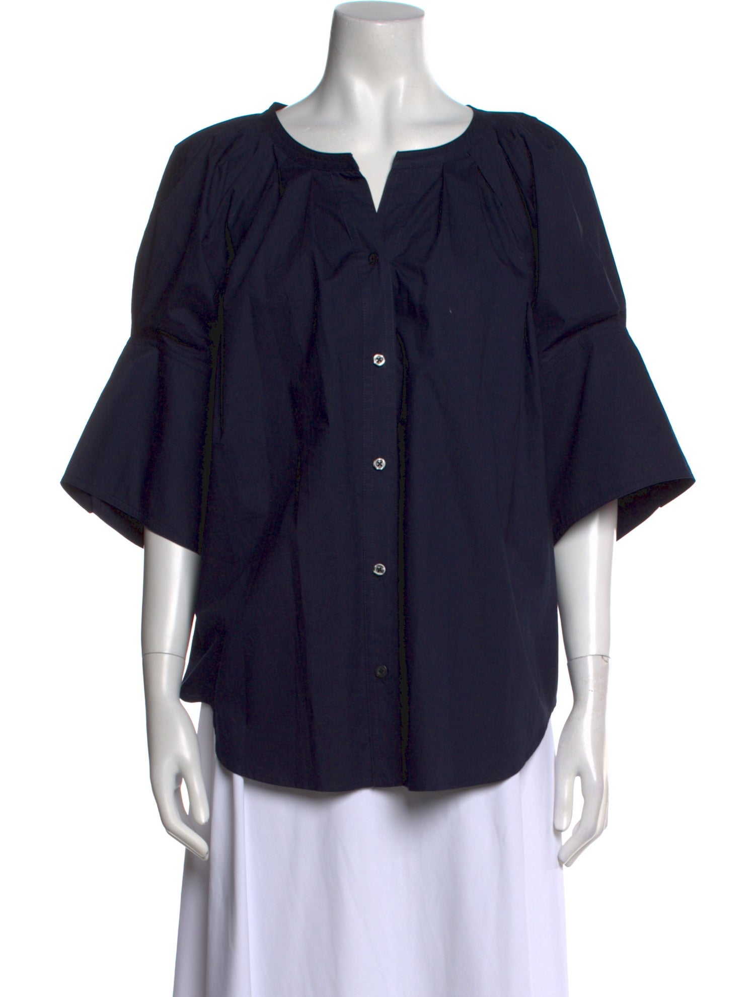 A.L.C. V-Neck Three-Quarter Sleeve Blouse w/ Tags