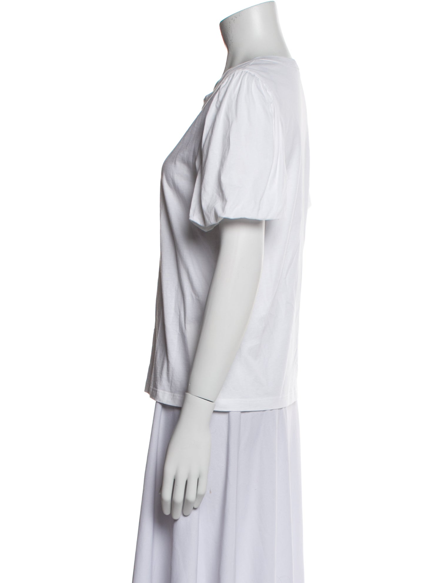 A.L.C. Scoop Neck Short Sleeve T-Shirt