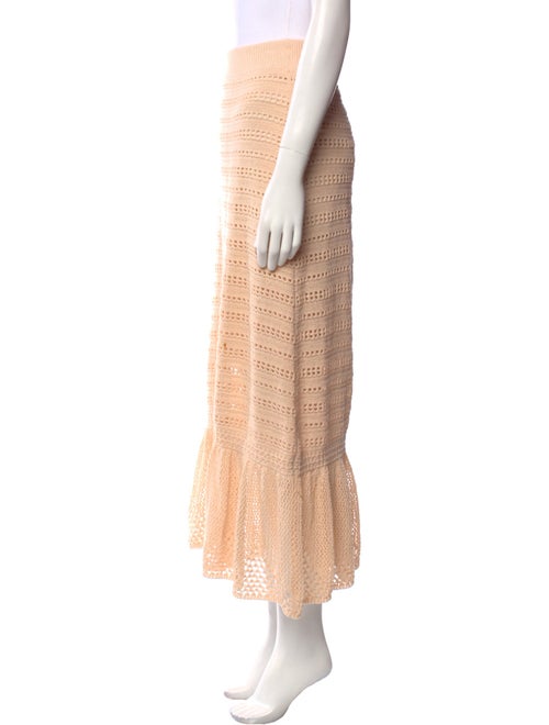 A.L.C. Lasercut Accents Midi Length Skirt