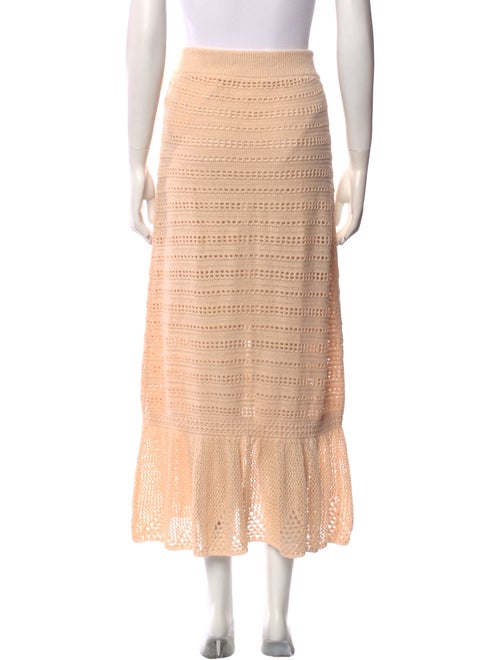 A.L.C. Lasercut Accents Midi Length Skirt