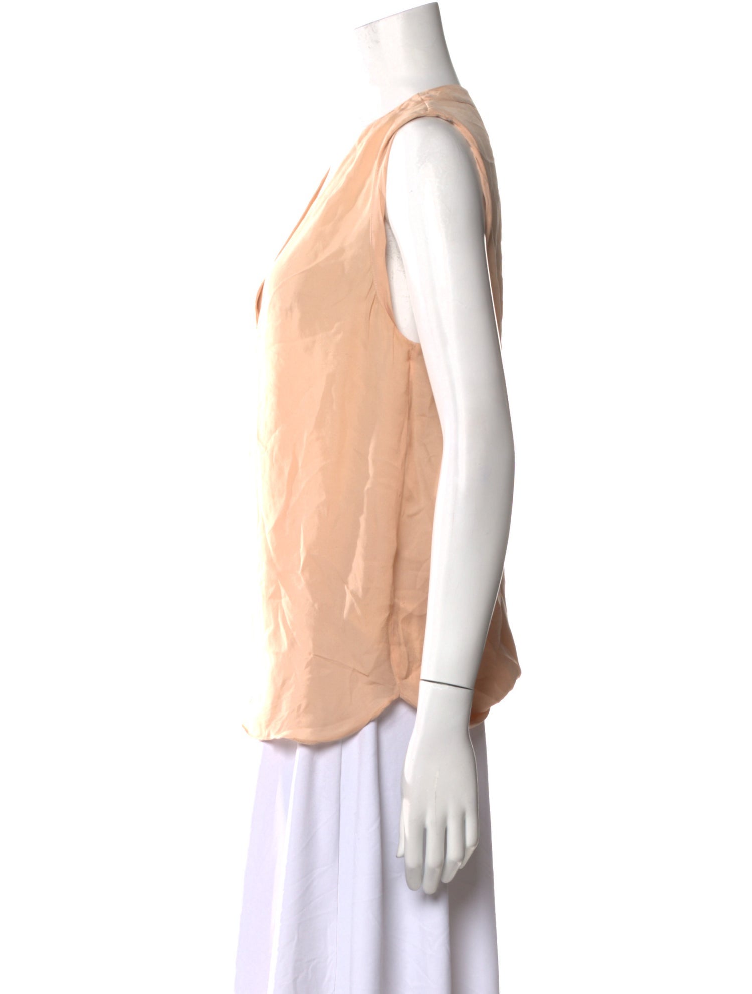 A.L.C. Silk V-Neck Blouse