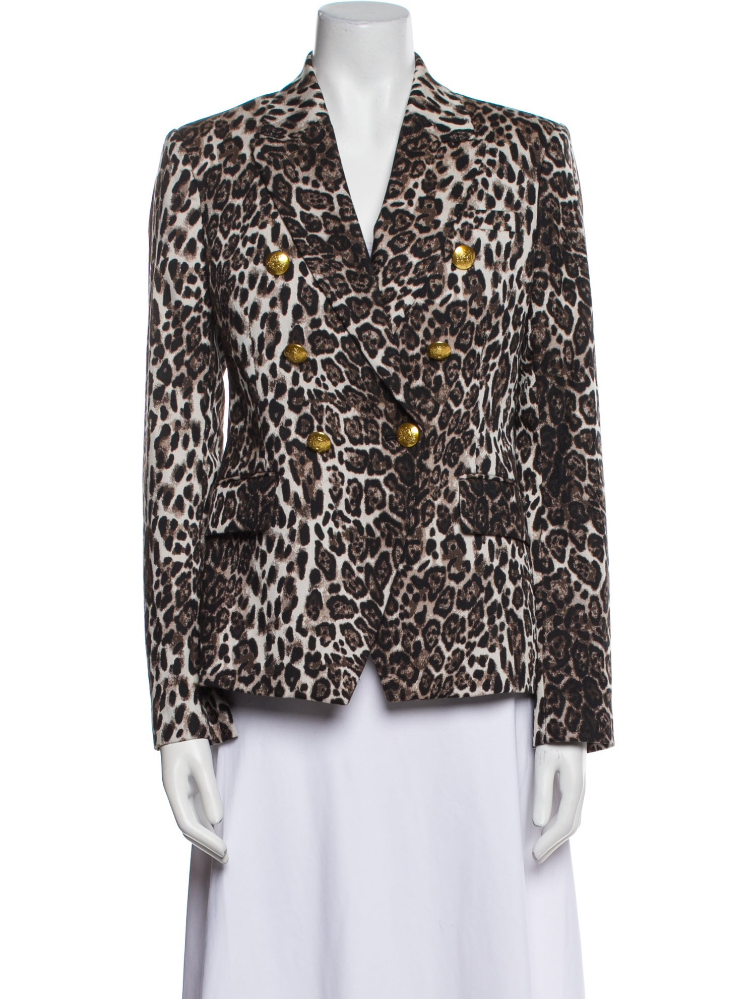A.L.C. Animal Print Blazer