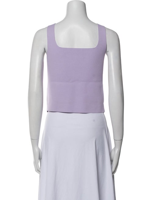 A.L.C. Square Neckline Sleeveless Crop Top